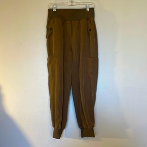 Anthropologie Olive green color cargo joggers